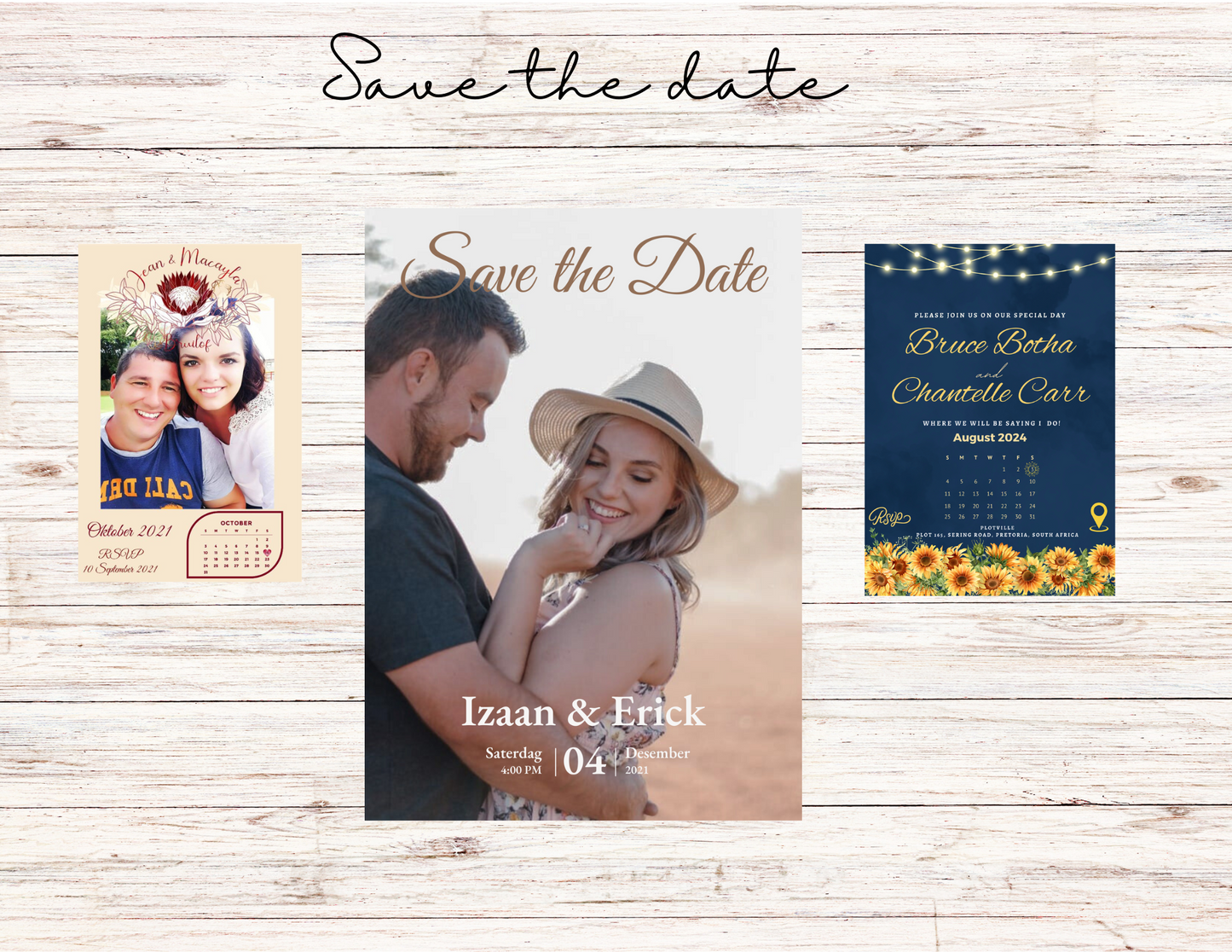 Wedding Save the date